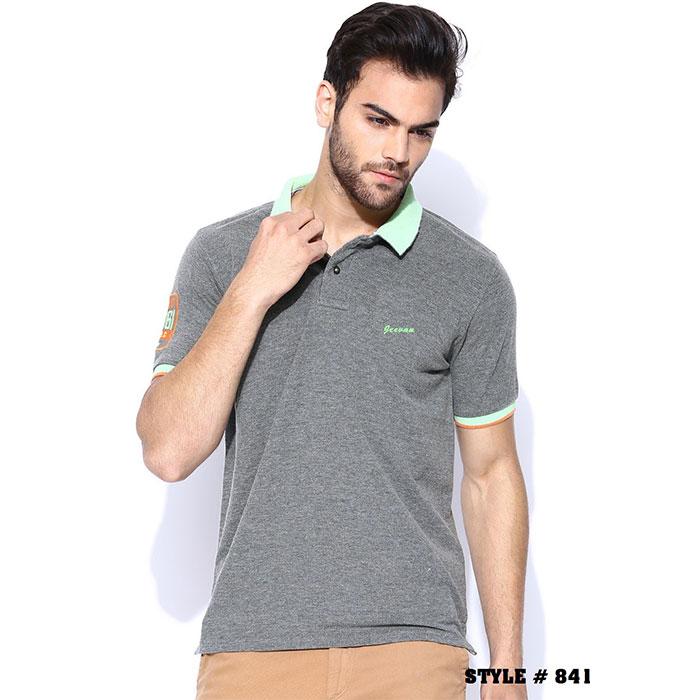 Oslo Gray Collar T-Shirt