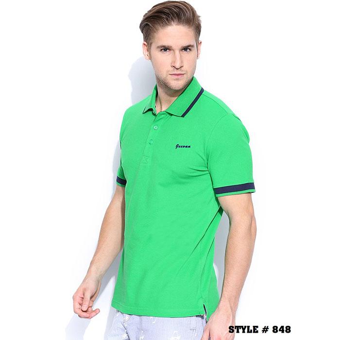 Shamrock Green Collar T-Shirt