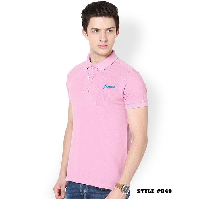 Classic Rose Collar T-Shirt