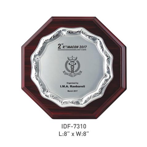 Hex Shape Wooden Award