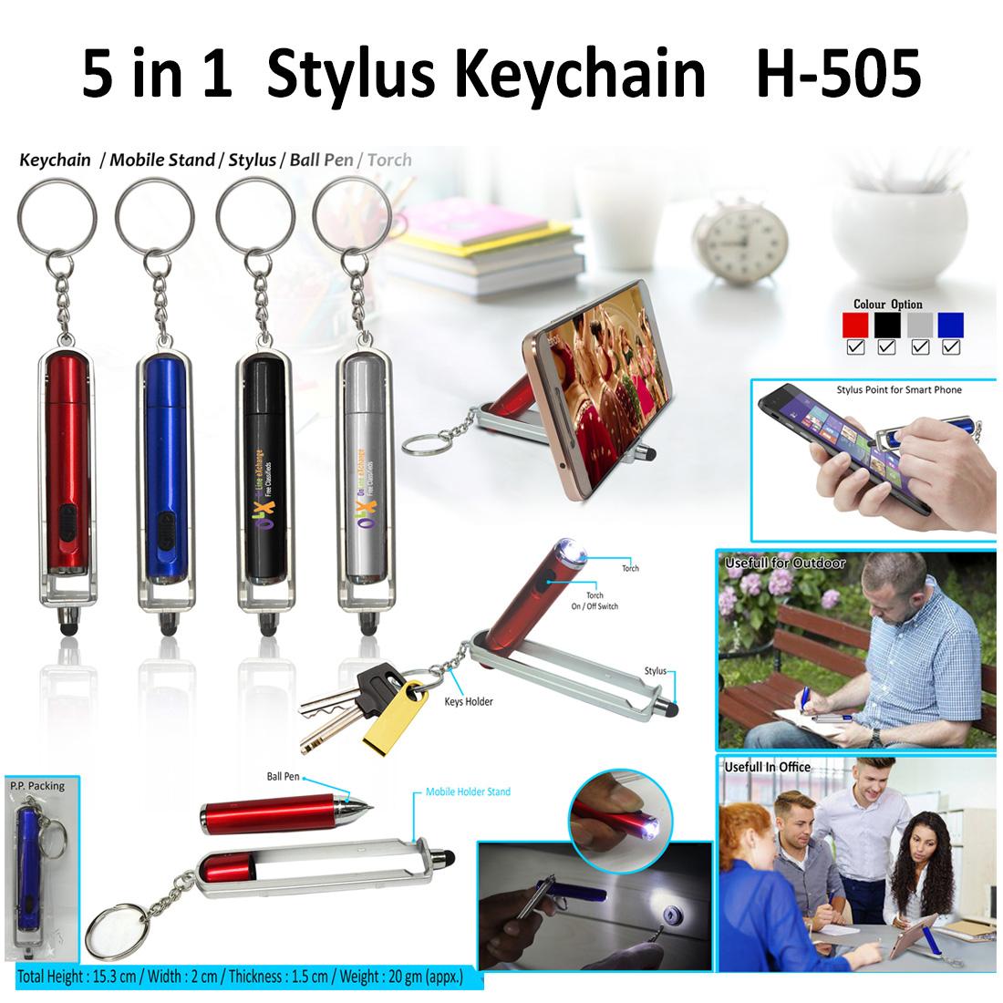 Five In One Torch Keyring