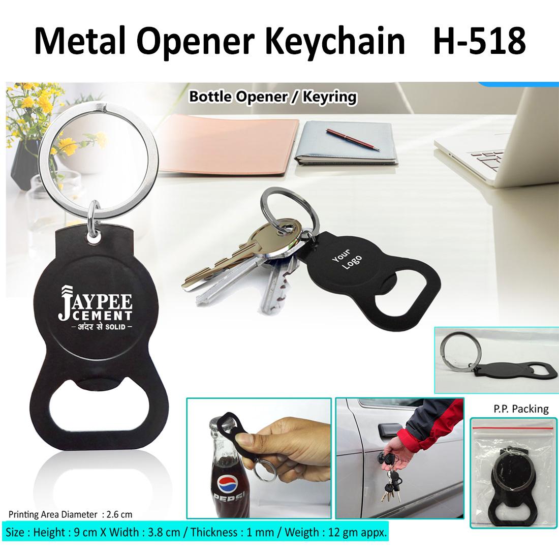 Metal Opener Keychain