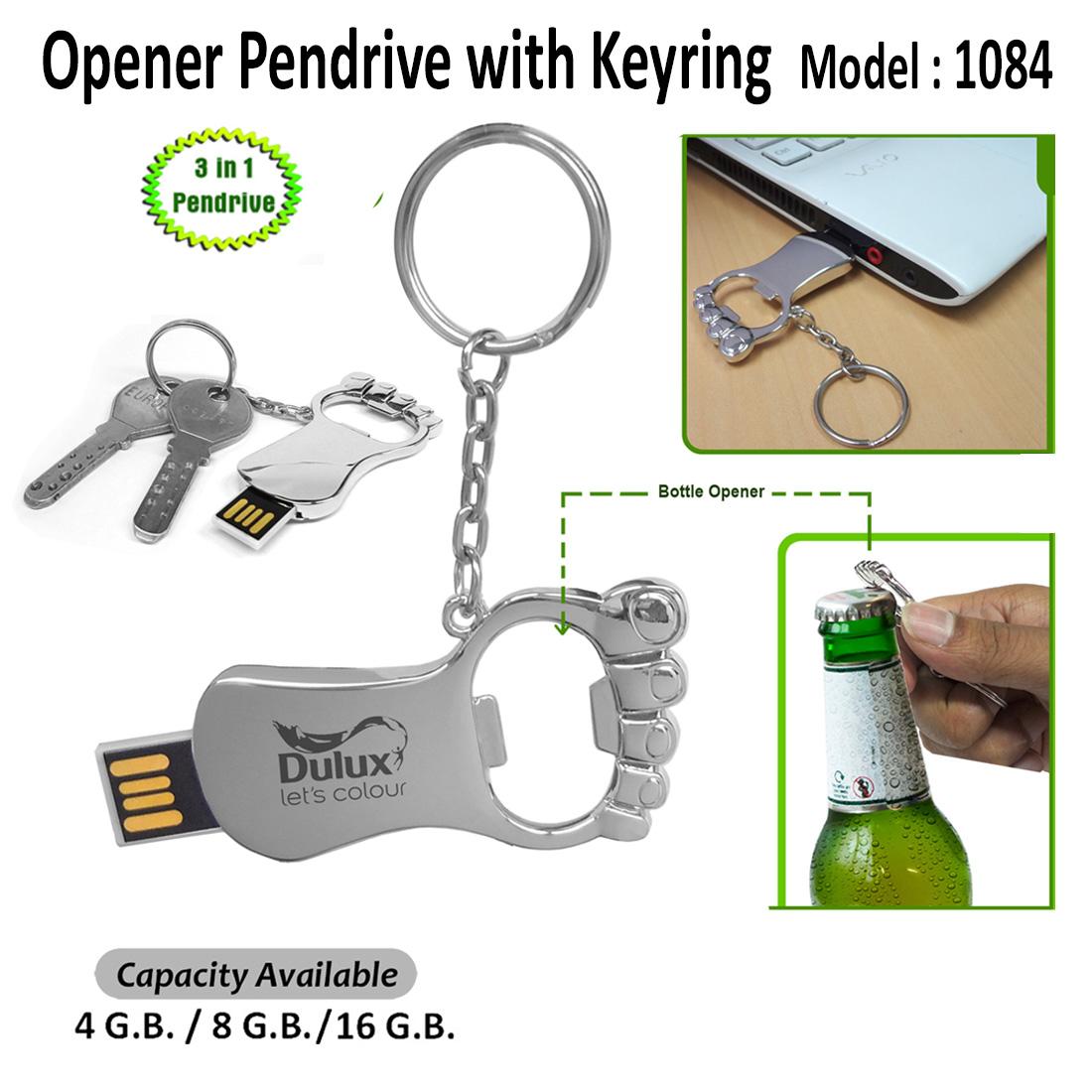 Opener Pendrive With Keyring