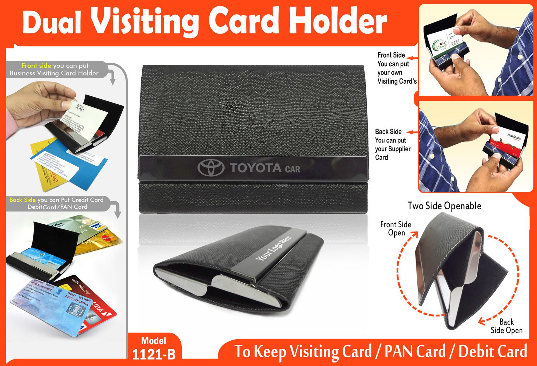 Dual Visiting Card Holder