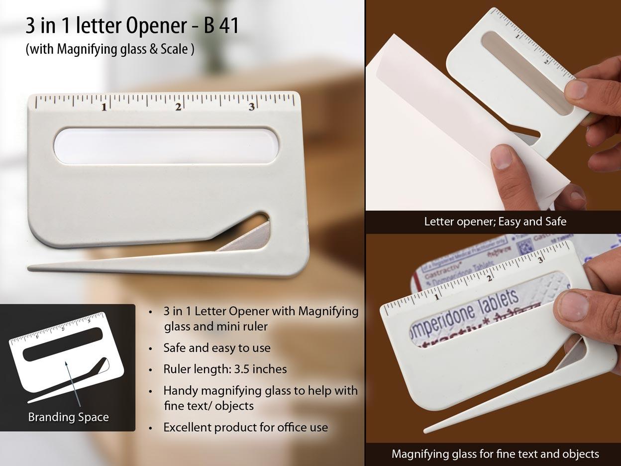 3 in 1 Letter Opener