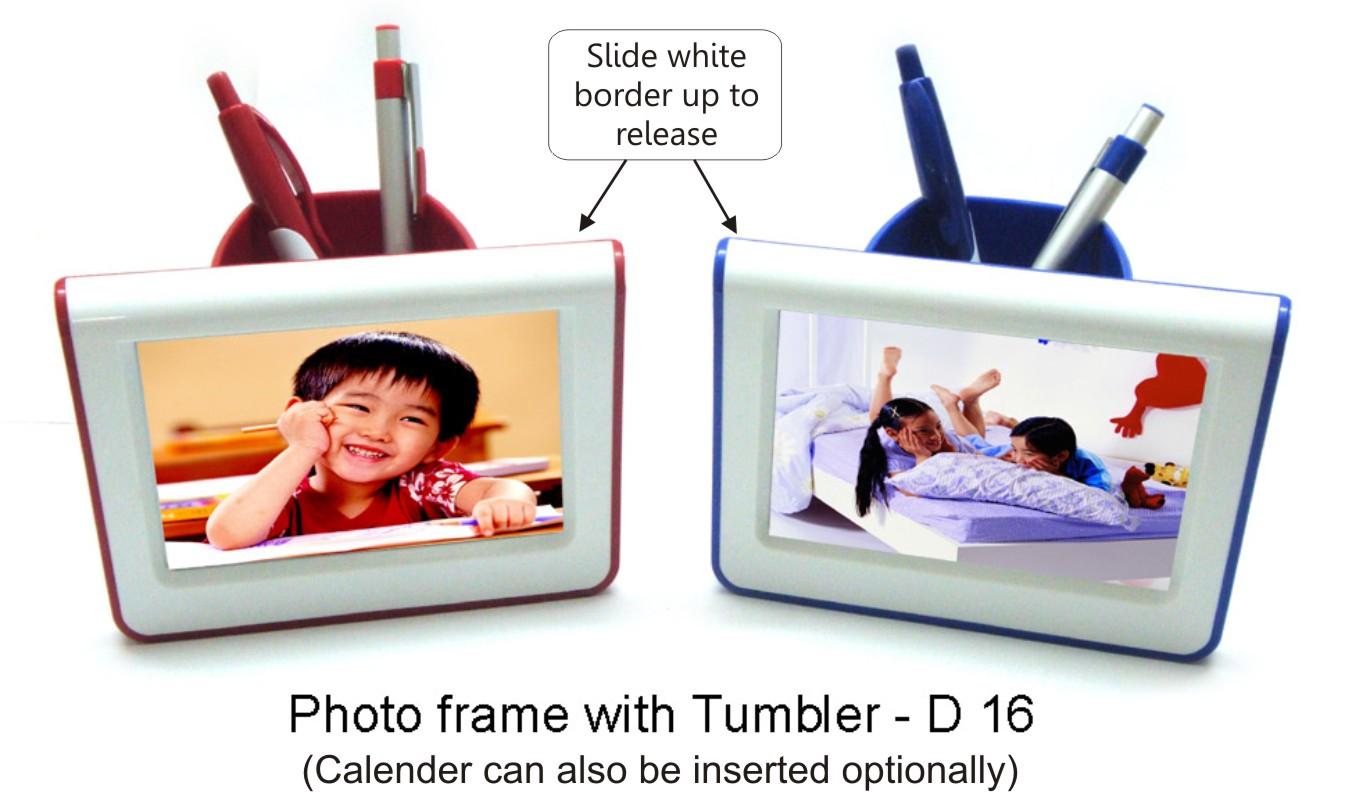 Photo Frame With Tumbler