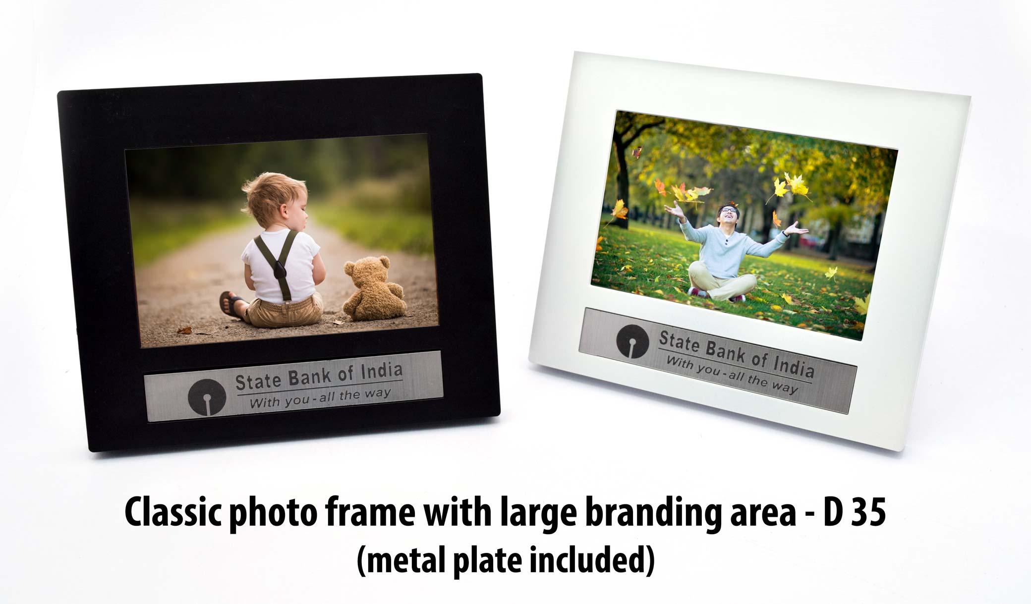 Classic Photoframe With Large Branding Area