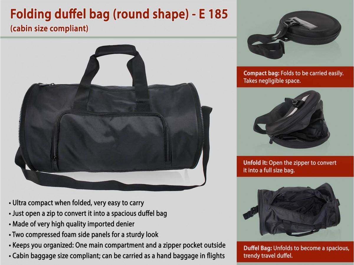 Duffel Bag Round Shape