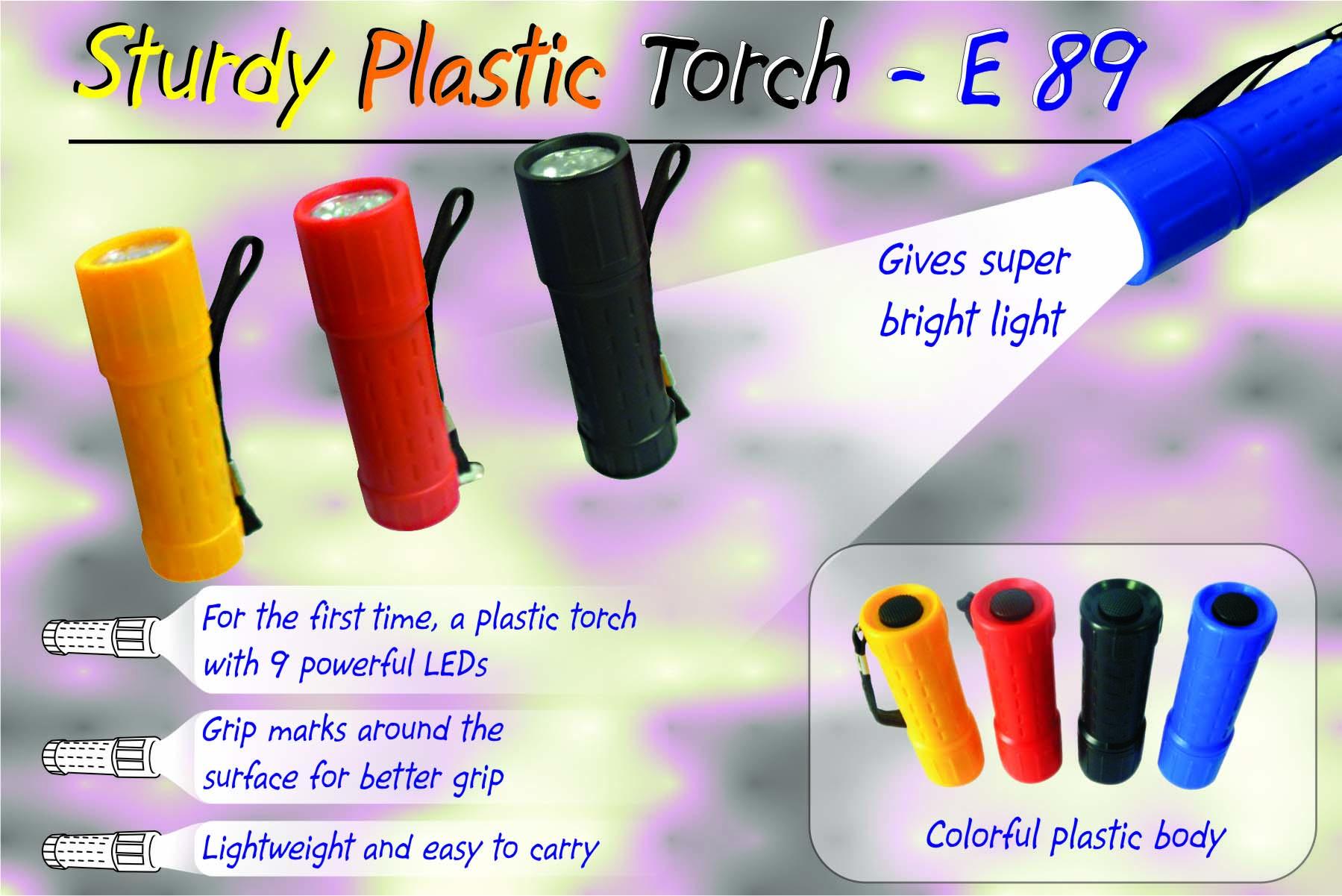 Sturdy Plastic Torch