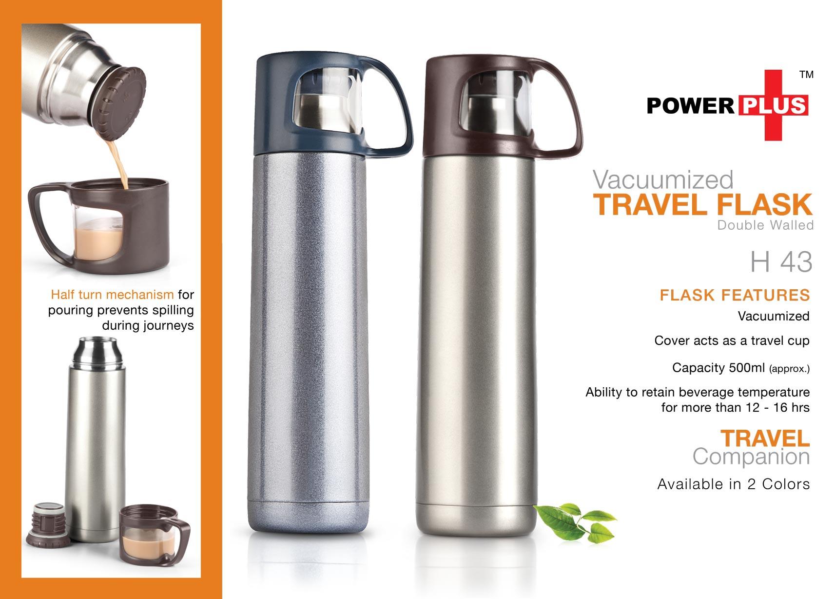 Vacuumized Travel Flask