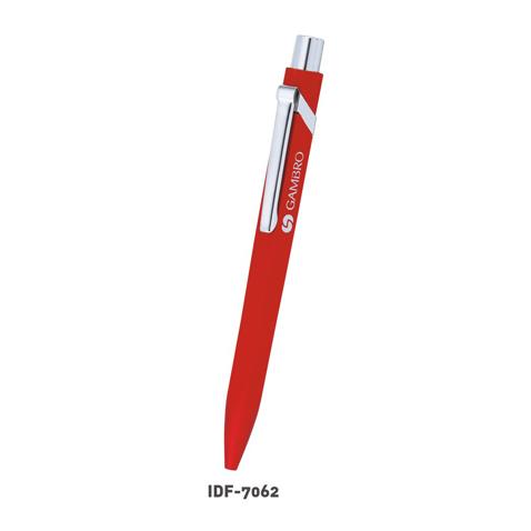 Red Jumbo Clickable Triangle Pen 
