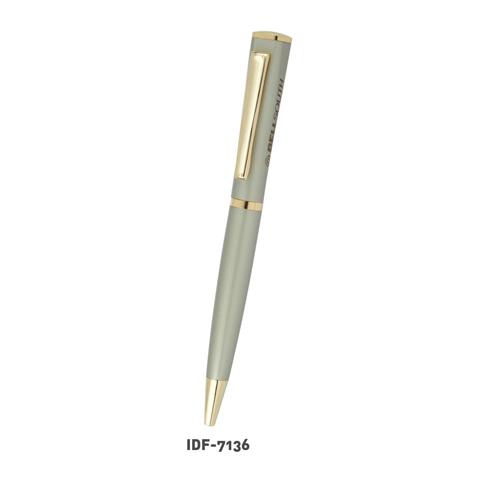 Gold With Square Shape Metal Pen