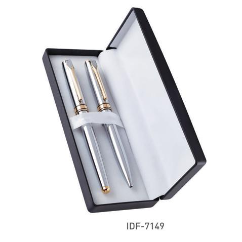 Two In One Silver Metal Pens