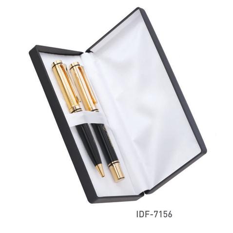 Gold With Black Metal Pen