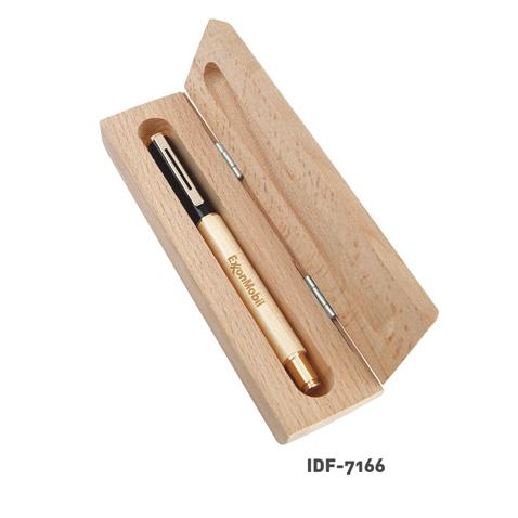 Round Shape Wooden Pen