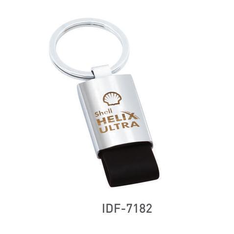 Metal Square Fabber keyring