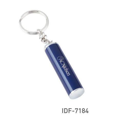 Laser Shape Blue Keyring