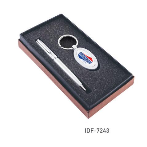 Metal Pen With Keychain
