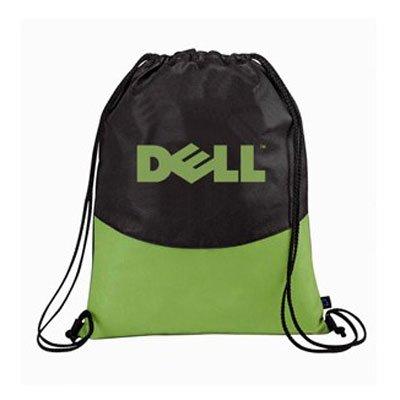 Green With Black Color String Bag